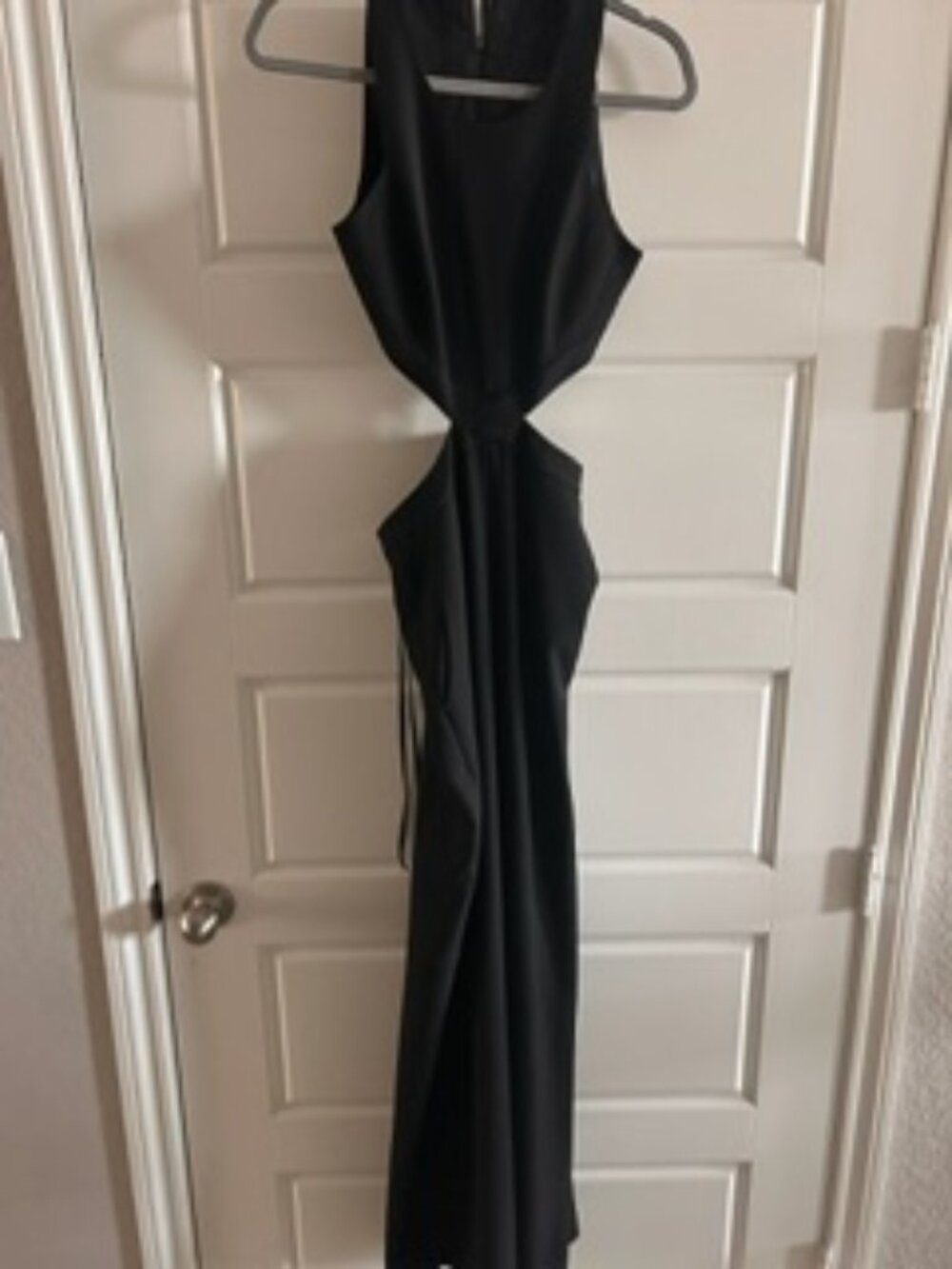 BCBG Black Cut Out Jumper Size S